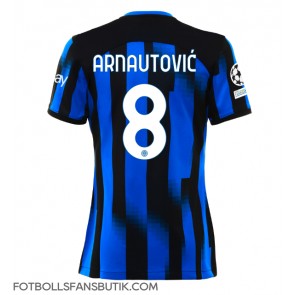 Inter Milan Marko Arnautovic #8 Replika Hemmatröja Damer 2023-24 Kortärmad